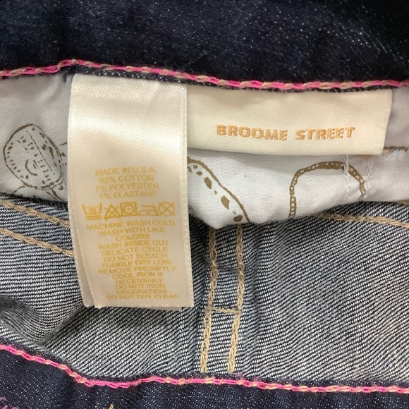 Kate Spade Broome Street Skinny Jeans Dark Wash - Picture 7 of 9